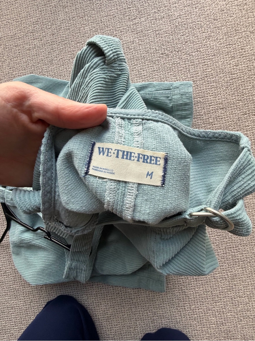 we the free high roller corduroy jumpsuit - Picture 5 of 5